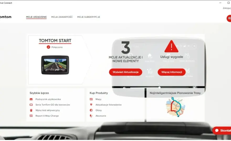 Jak zaktualizować mapy TomTom VIA 125 i uniknąć problemów z nawigacją