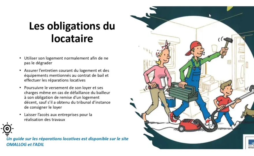Obligations du locataire à connaître avant de louer ou partir