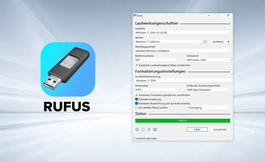 Windows 11 mit Rufus installieren - Die perfekte Anleitung