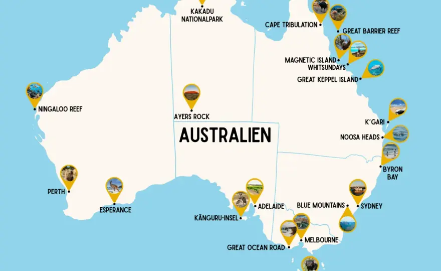 Australien-Highlights für die erste Reise - was sich wirklich lohnt