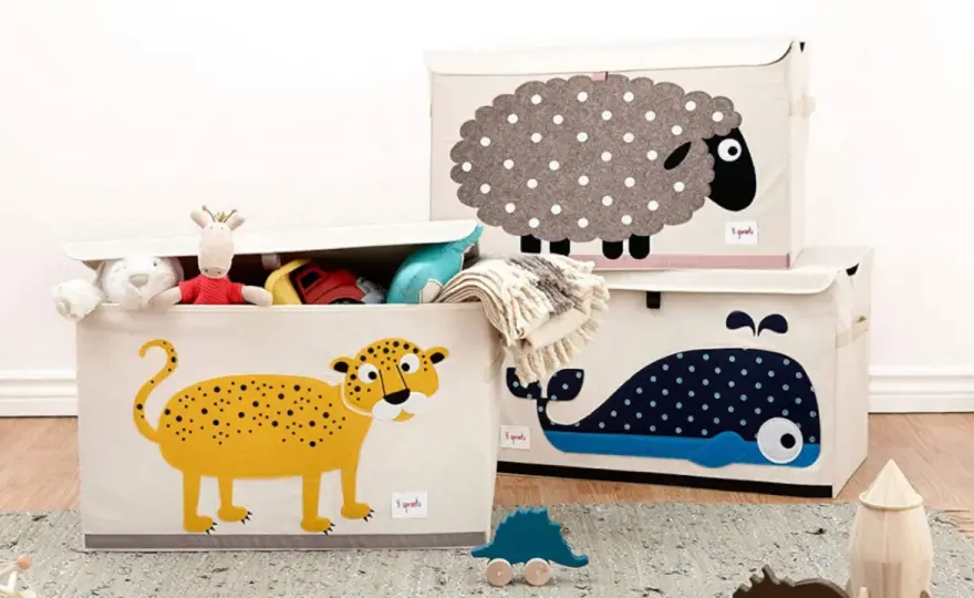 Baúl infantil DIY para ordenar y decorar con estilo