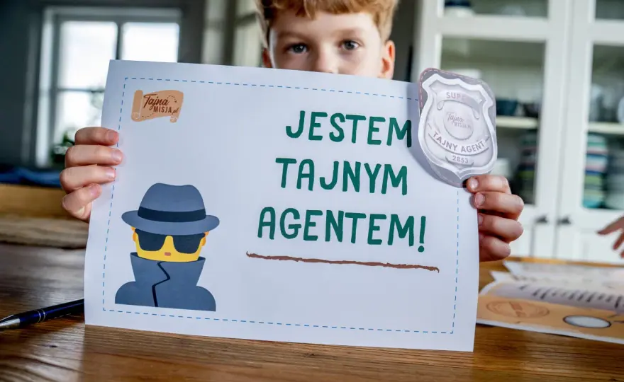 Gry szpiegowskie dla dzieci - 3 gotowe scenariusze na domową misję