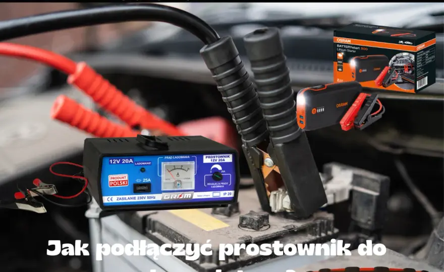 Prostownik który kabel to plus – uniknij błędów przy podłączeniu
