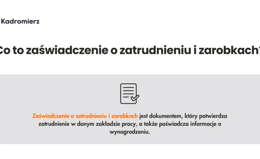 Zaświadczenie o zatrudnieniu - do czego jest naprawdę potrzebne?