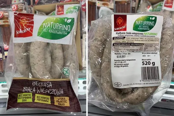 Kiełbasa biała Kraina Wędlin - sprawdź skład i aktualne promocje