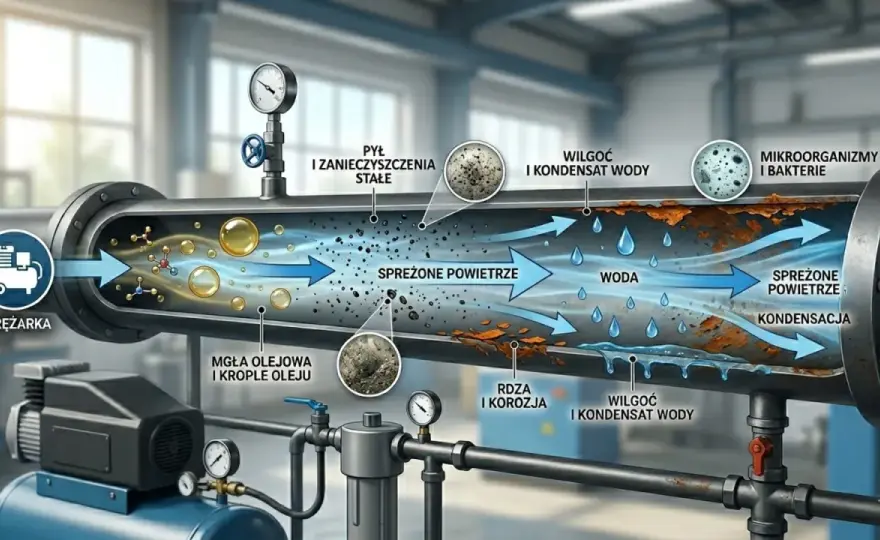 System sprężonego powietrza - Jak uniknąć strat?