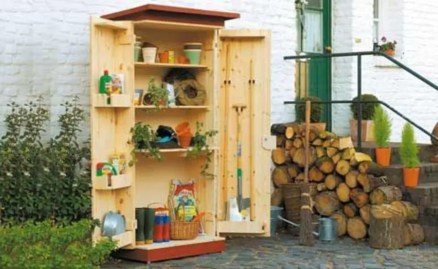 Gartenschrank selber bauen - So gelingt dein DIY-Projekt!