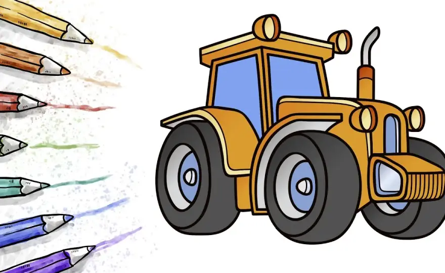 Jak narysować John Deere: Proste kroki do idealnego rysunku traktora