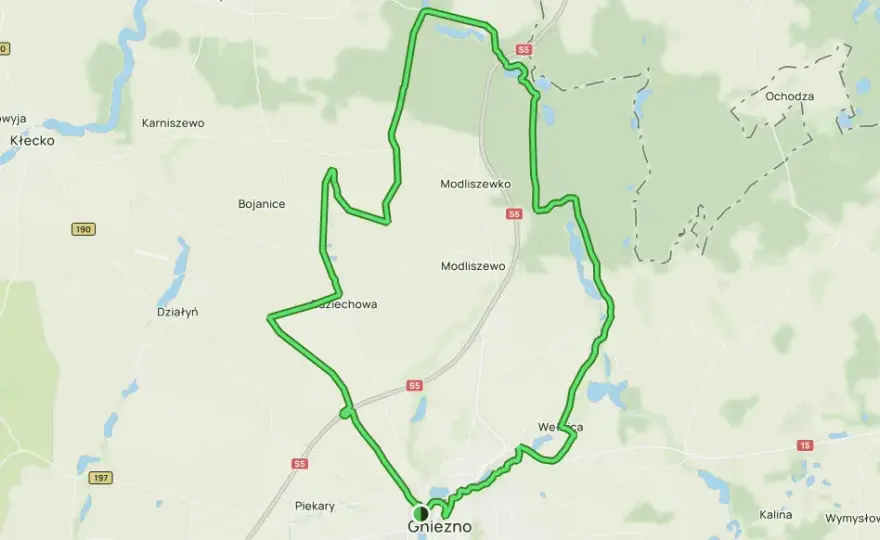 Trasy rowerowe Gniezno - Którą pętlę wybrać?
