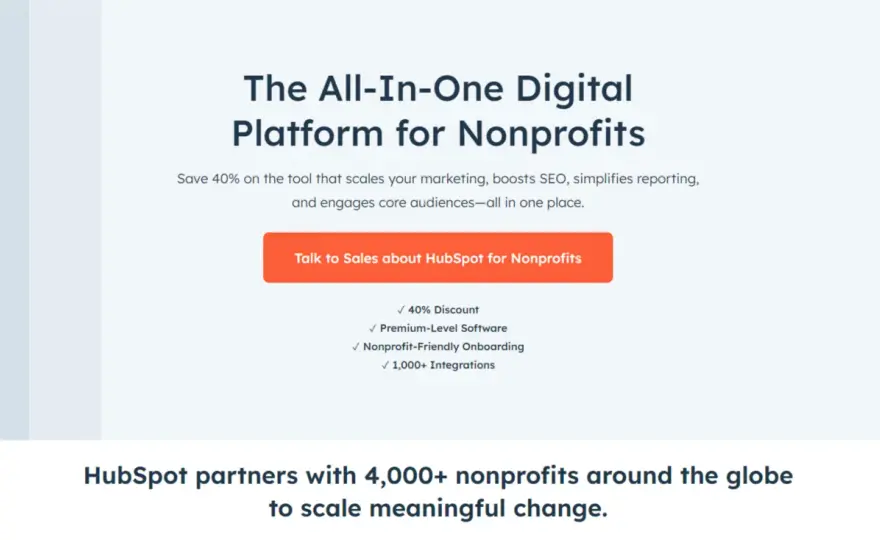 HubSpot CRM for Nonprofits - Is It Right for Your Mission?