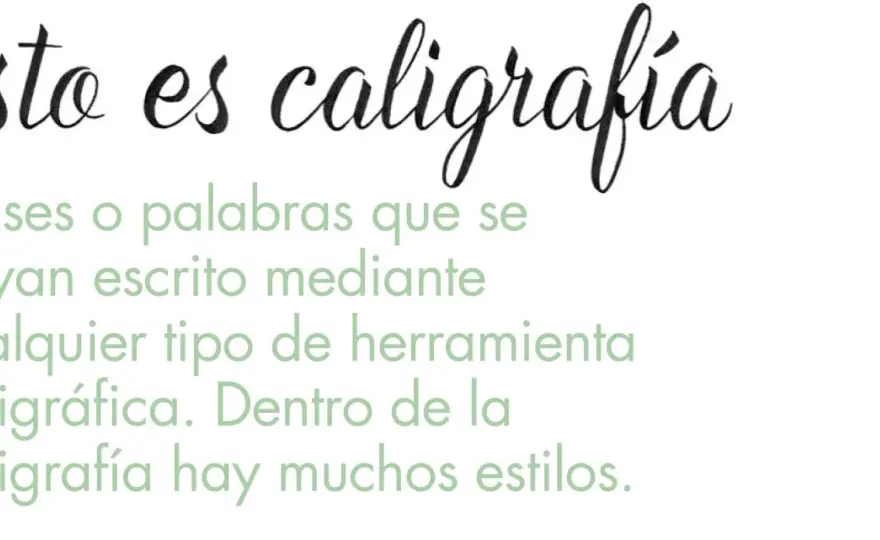 Lettering y caligrafía, diferencias y cuándo elegir cada técnica