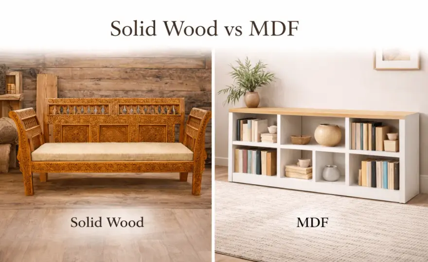Solid Wood vs. MDF - Which is Best for Your Furniture?