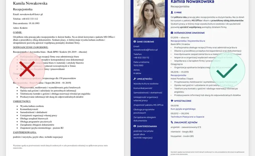 CV po szkole zawodowej: Jak napisać skuteczne pierwsze CV?