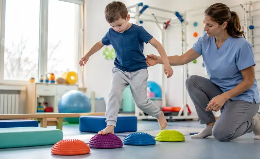 Boccia w rehabilitacji - jak ćwiczyć bez przeciążania barków?