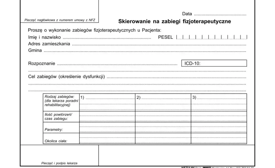 Skierowanie NFZ - Jak umówić badania bez błędów?