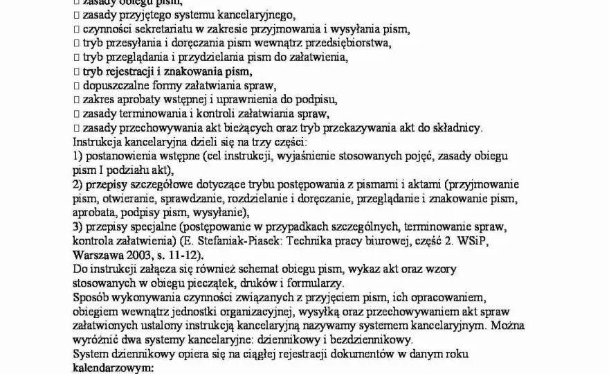 Co to jest instrukcja kancelaryjna i jak uniknąć błędów w dokumentacji