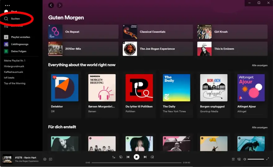 Spotify-Verlauf anzeigen - so findest du Recents und Export