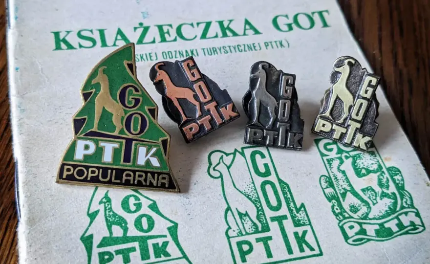 GOT PTTK krok po kroku - punkty, odznaki i książeczka