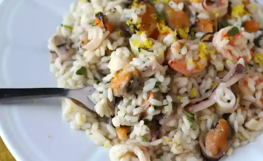 Risotto aux fruits de mer - La recette parfaite et légère