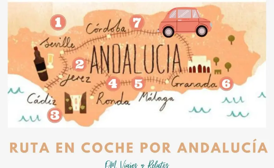 Ruta por Andalucía en coche - Itinerario 7 días sin prisas