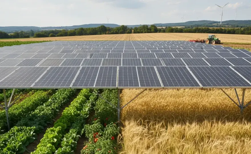Agrivoltaico e colture - guida a semina, requisiti e costi