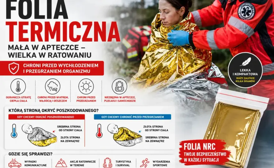 Folia ratunkowa - jak używać? Błędy i porady!