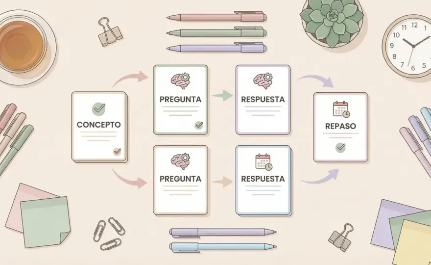 Recuperación activa para estudiar mejor y recordar de verdad