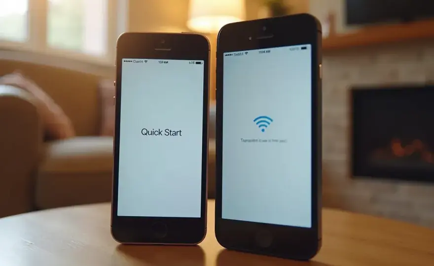 Przenoszenie danych iPhone - Quick Start, iCloud, komputer?