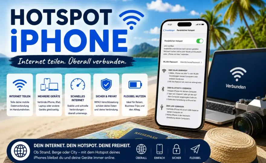 iPhone-Hotspot mit Android verbinden - so klappt es wirklich