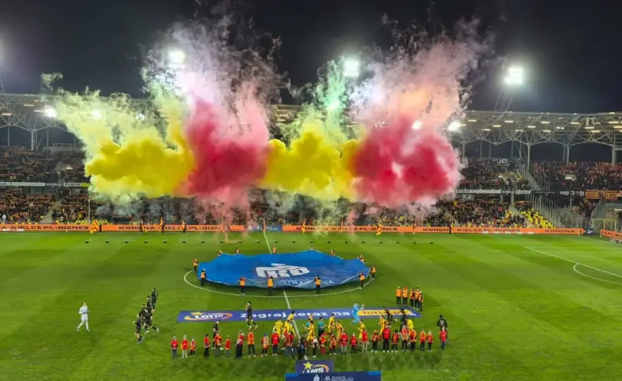 Korona Kielce - Jagiellonia Białystok. Remis, VAR i zwroty akcji