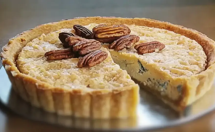 Quiche au bleu réussie - pâte, fromage et cuisson