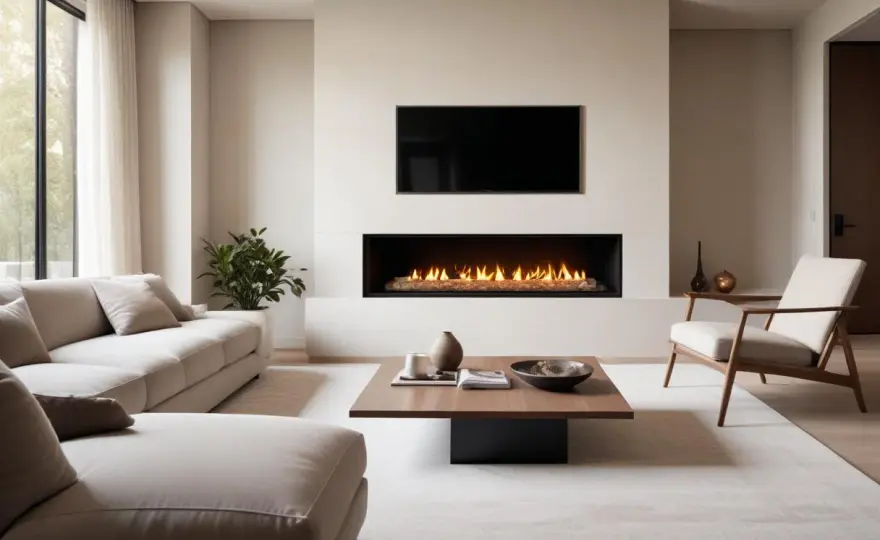 Inbyggd kamin - välj rätt effekt och planera installationen