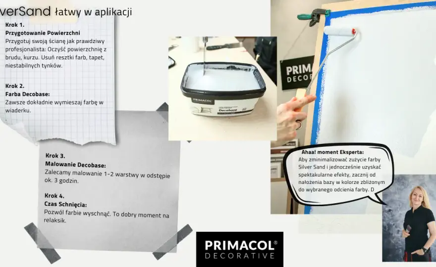 Jak nakładać farbę dekoracyjną? Poradnik krok po kroku