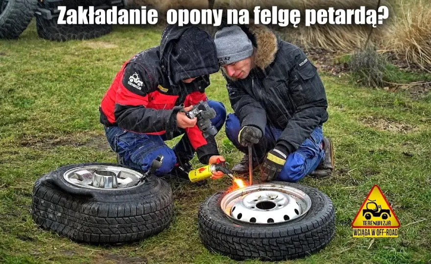 Jak tymczasowo uszczelnić oponę na feldze? Poradnik Mikołaja