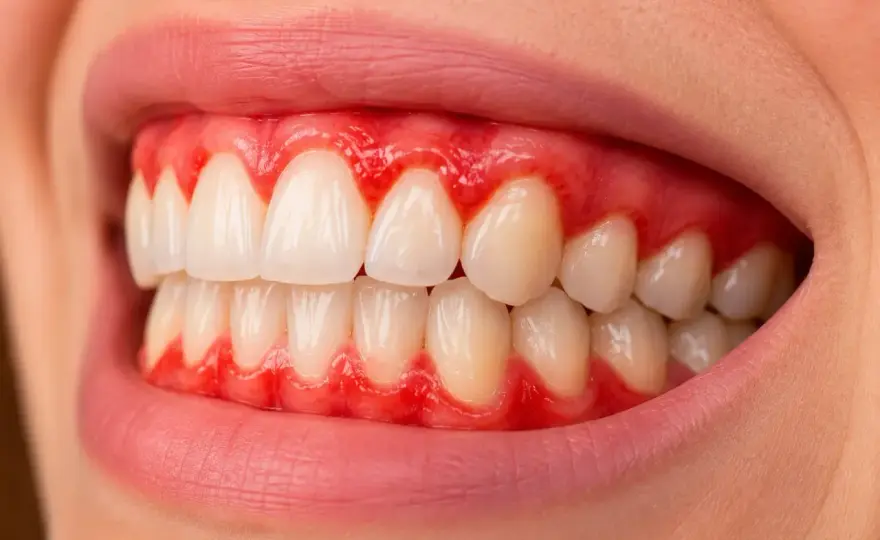 Gengive infiammate - cosa fare e quando serve il dentista