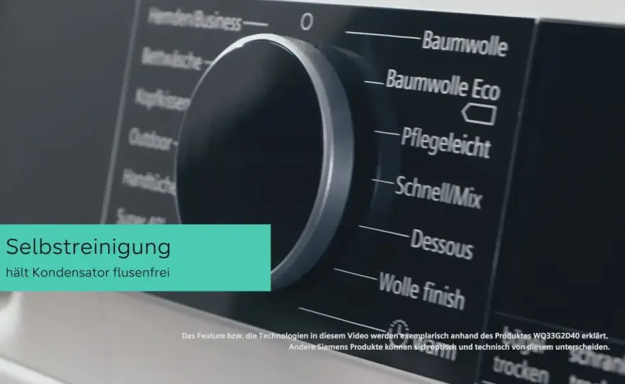 Siemens-Trockner-Symbole verstehen - so lesen Sie das Display richtig