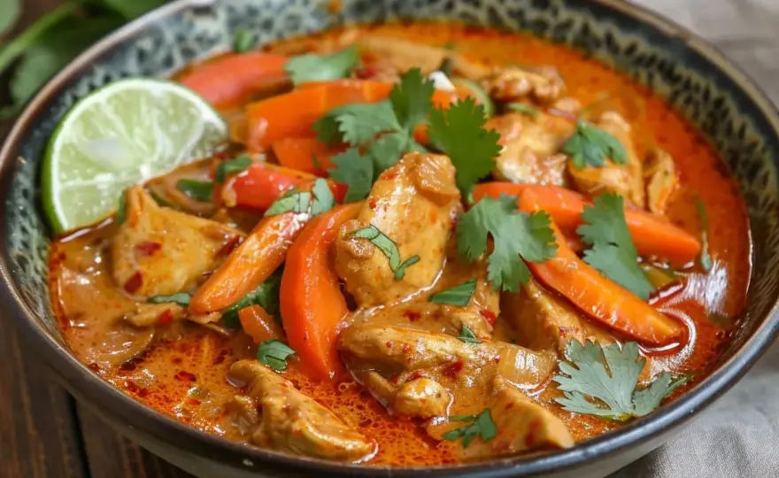 Thailändsk röd curry - Så lyckas du med smak och balans