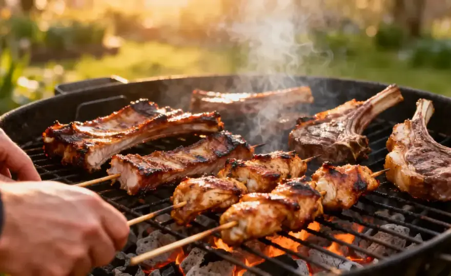 Agneau au barbecue - La cuisson parfaite, juteuse et savoureuse