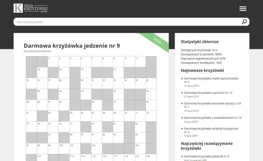 Obsesja inaczej: Rozszyfrowane tajemnice w krzyżówkach
