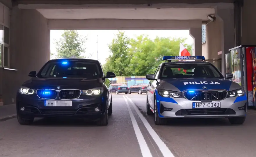 Jakie BMW ma policja i jak nowoczesne są te radiowozy?