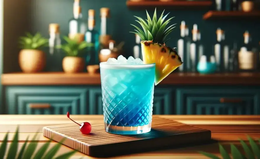 Blue Curaçao: Przepisy na drinki jak z baru z alkoholem i bez!