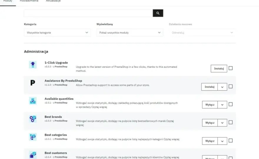 Dlaczego w PrestaShop nie można zaktualizować ustawień i jak to naprawić