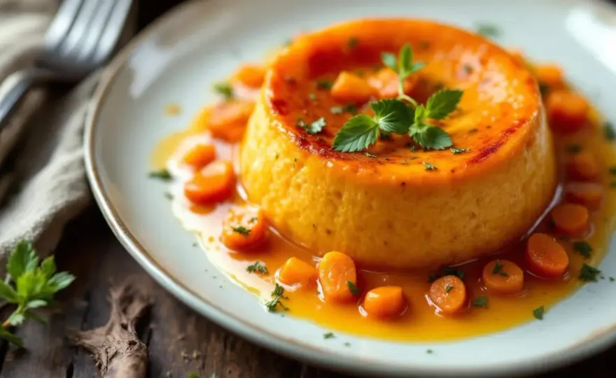Flan de carottes parfait - Le secret d'une texture fondante