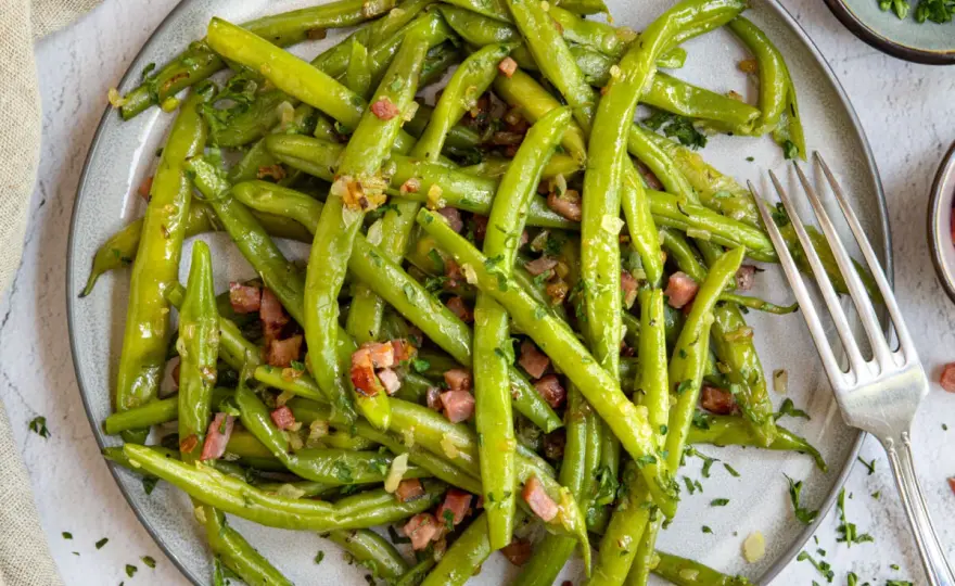 Buschbohnen kochen - so bleiben sie zart und grün