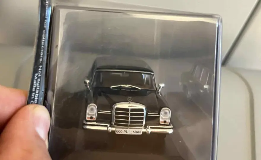 Mercedes 600 w skali 1:43 - Kolekcjonerski model dla pasjonatów