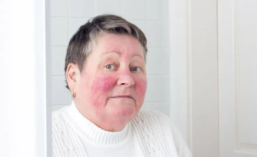 Rosacea på kroppen - Så känner du igen den!