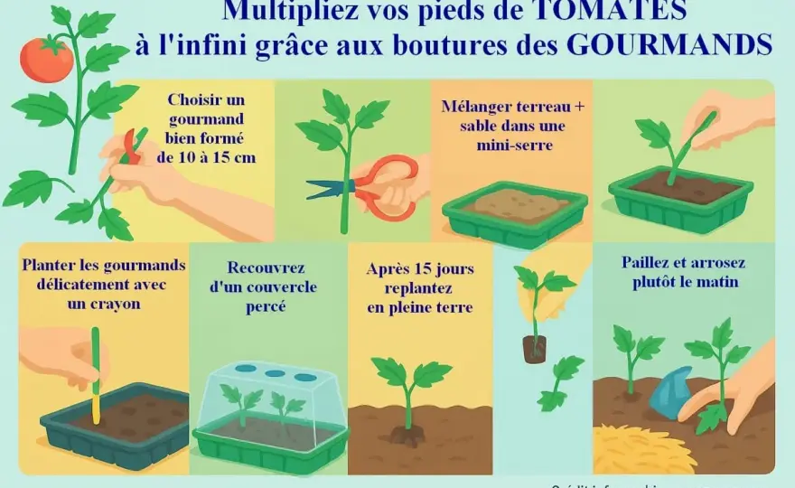 Entretenir un pied de tomate - les gestes qui comptent