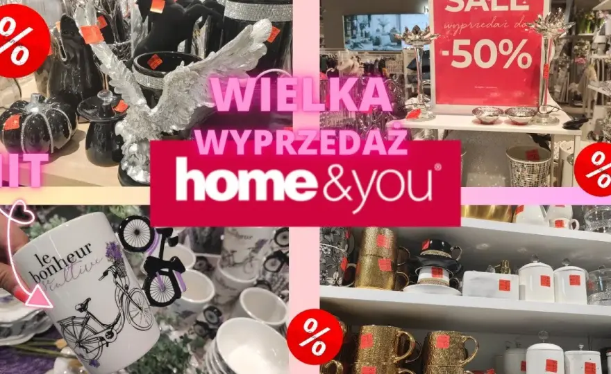 home&you promocje: Kiedy kupować? Kalendarz wyprzedaży i triki!