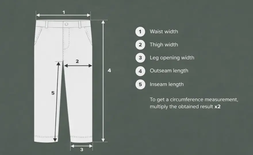Inside Leg Measurement - Master Your Trouser Fit