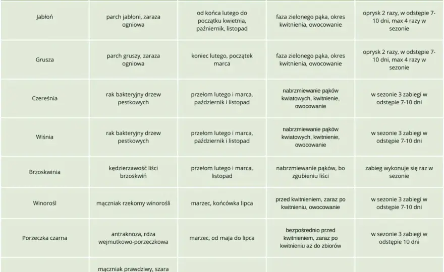Syllit czy Miedzian - co wybrać? Porównanie i plan oprysków